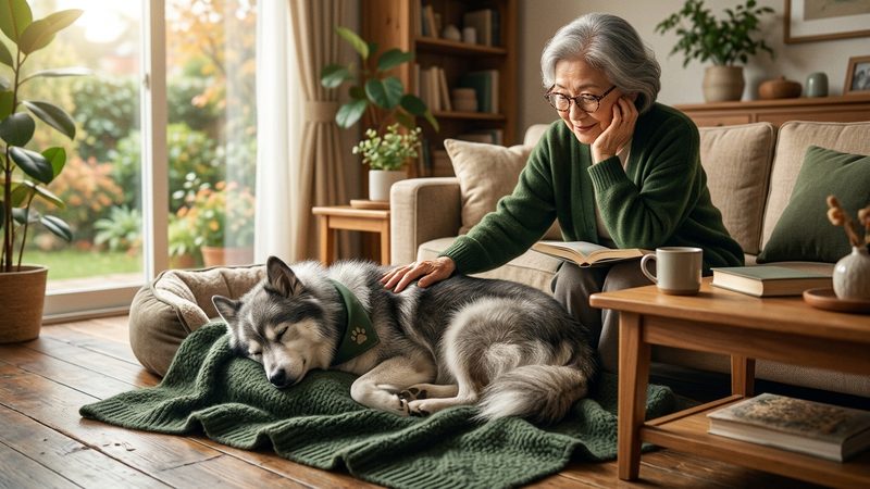 シニア犬の睡眠時間、何時間が「ふつう」なのか｜シニア犬のシニア犬 寝てばかり