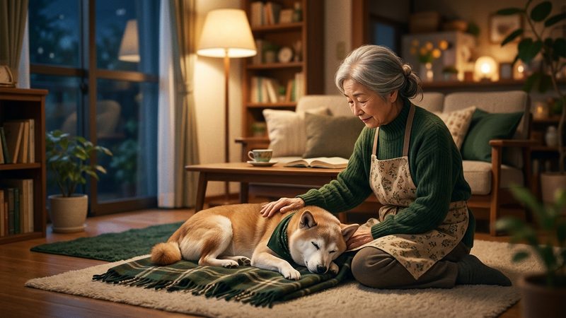 老犬が夜に徘徊する「本当の理由」とは｜シニア犬の老犬 徘徊 夜
