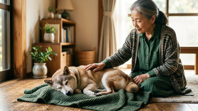 老犬が寝てる時に呼吸が荒くなる「本当の理由」｜シニア犬の老犬 呼吸が荒い 寝てる時