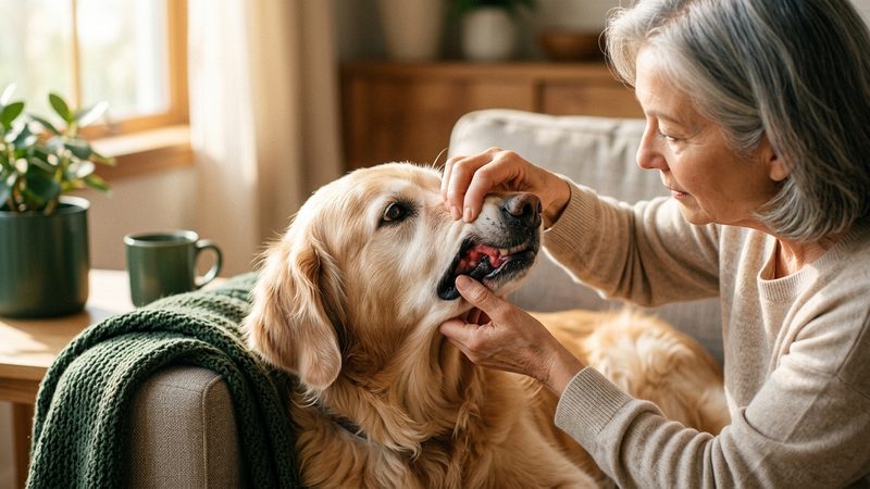 老犬の歯茎が赤くなる「本当の原因」5つ｜シニア犬の老犬 歯茎 赤い