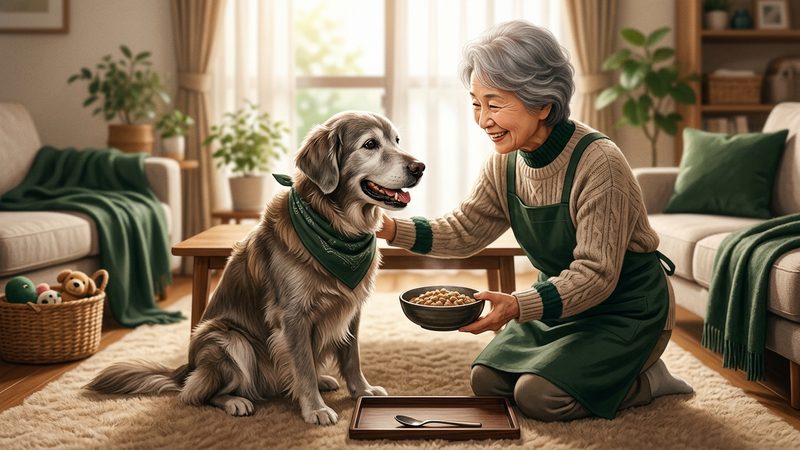 シニア犬がウェットフードを必要とする「本当の理由」|シニア犬のシニア犬 ウェットフード 総合栄養食