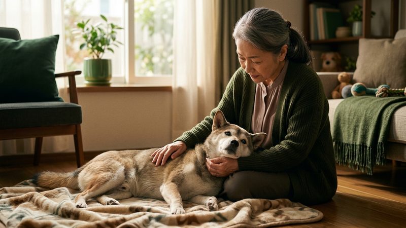 老犬の下痢が続くと寿命に影響する「本当の理由」｜シニア犬の老犬 下痢寿命