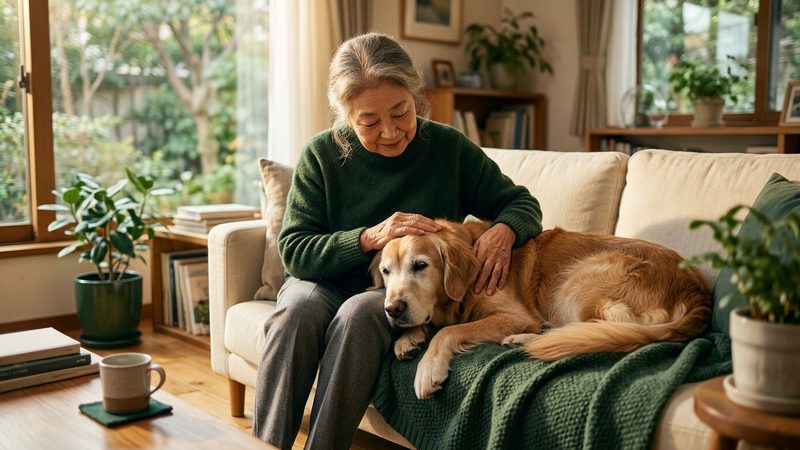 老犬に多い脳腫瘍とは|なぜシニア期に増えるのか|シニア犬の老犬脳腫瘍 初期症状