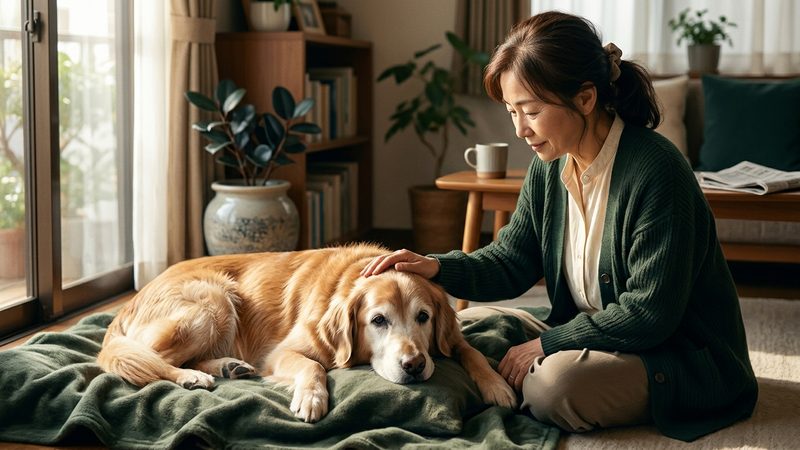 老犬の老衰とは? 体の中で何が起きているのか|シニア犬の老犬 老衰 症状