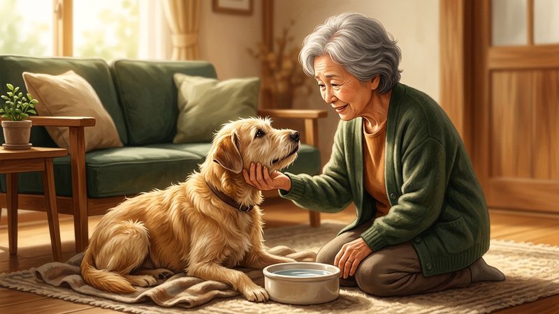 シニア犬が急に水を飲まなくなる「本当の理由」｜シニア犬のシニア犬 水を飲まない