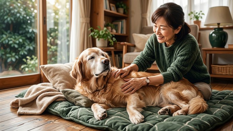 シニア犬がマッサージを必要とする「本当の理由」|シニア犬のシニア犬 マッサージ 方法