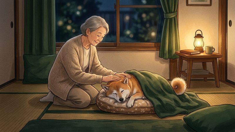 夜の徘徊、今日から取り組める対処法｜シニア犬の老犬 徘徊 夜