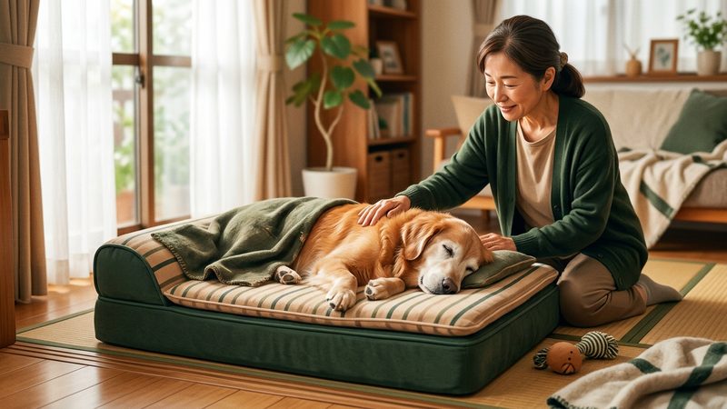 老犬の介護ベッドで「よくある失敗」を防ぐ5つの基準|シニア犬の老犬 介護ベッド