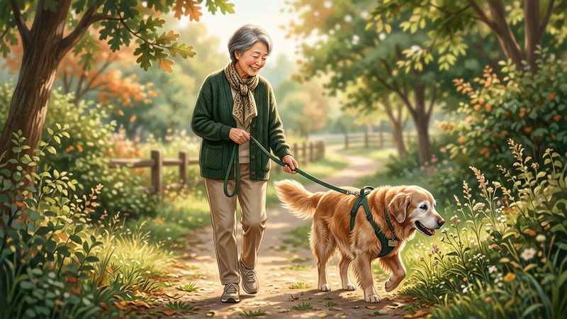 シニア犬の散歩時間・距離・頻度、正しい目安はこれ｜シニア犬のシニア犬 散歩