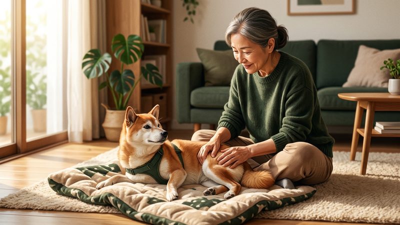 今日からできる!足腰チェックとホームケアの方法|シニア犬の老犬 足腰 弱い