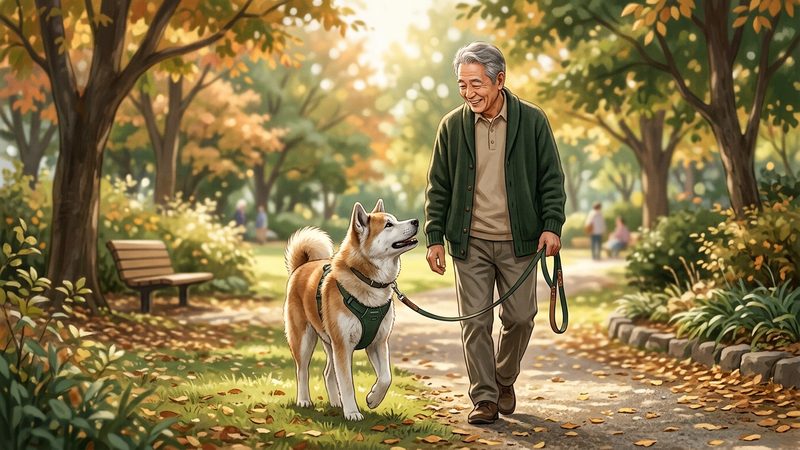 シニア犬の散歩で今日からできる工夫｜シニア犬のシニア犬 散歩時間