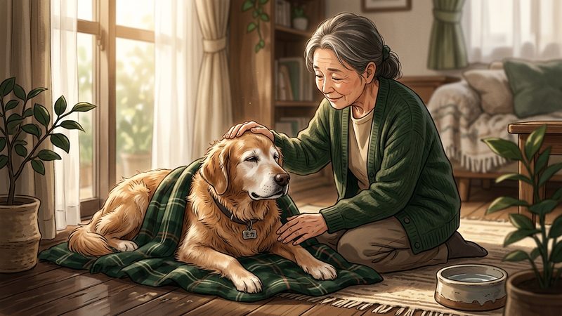 老犬が下痢になる「本当の原因」とは──加齢だけではありません｜シニア犬の老犬 下痢寿命