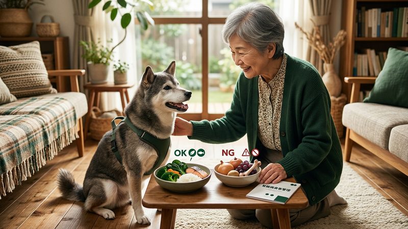 与えていい食材とNGな食材——何を基準に判断すればいいか|シニア犬の老犬 腎臓病 食事