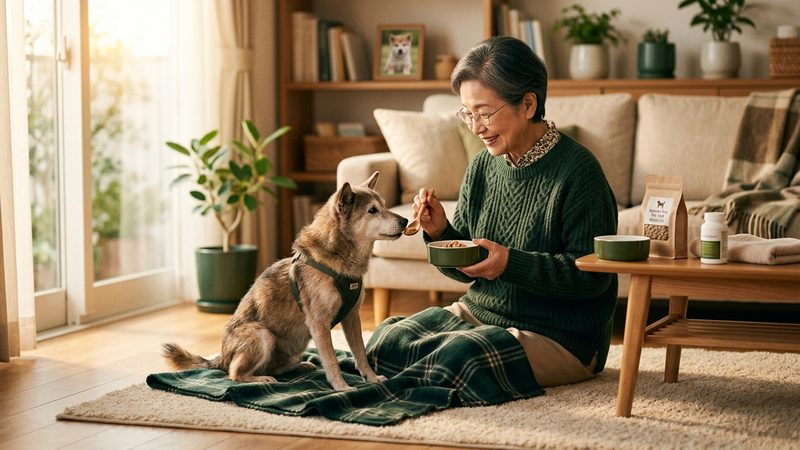 自宅で今日から試せる4つの食事改善とケア｜シニア犬の老犬 体重減少