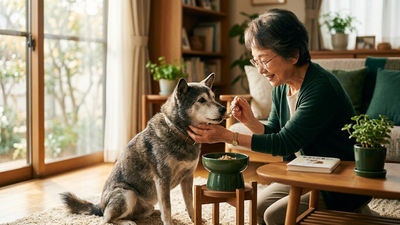 こんな症状が出たら誤嚥性肺炎のサインかもしれません｜シニア犬の老犬 誤嚥 予防