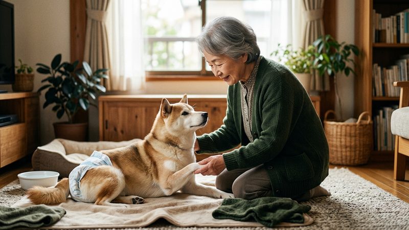 使い始めてからのケアと注意点|シニア犬のシニア犬 おむつ 選び方