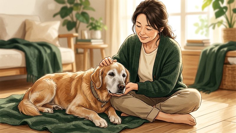 こんな症状があれば要注意|マッサージをやめるべきケース|シニア犬のシニア犬 マッサージ 方法