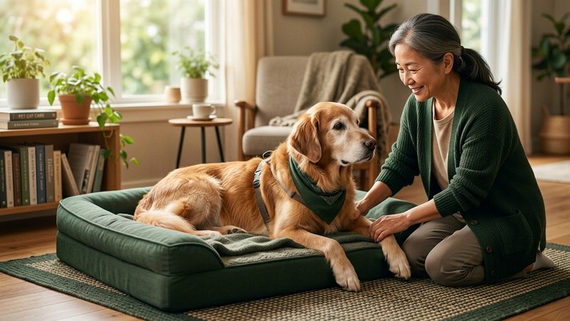 大型犬の介護こそ「資格の知識」が特に役立つ理由|シニア犬の老犬 介護の資格