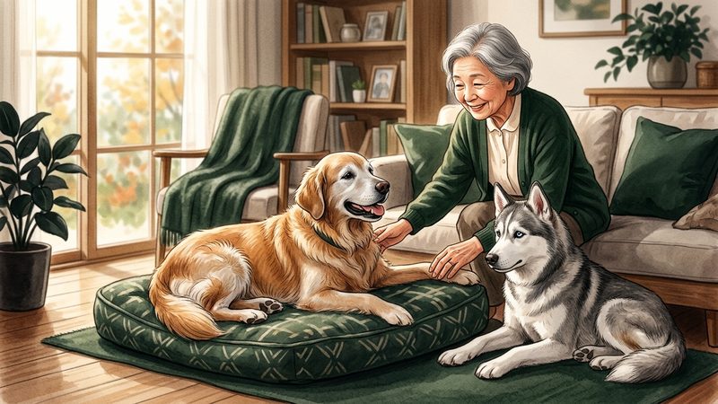 ゴールデン・ラブ・ハスキー…犬種別に見る足腰トラブルの傾向|シニア犬の老犬 足腰 弱い