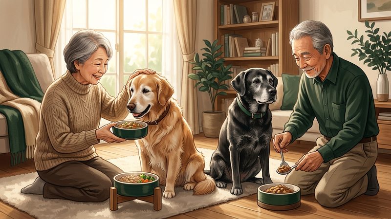 大型犬シニアのウェットフード選び|ゴールデン・ラブラドールに特有の注意点|シニア犬のシニア犬 ウェットフードおすすめ