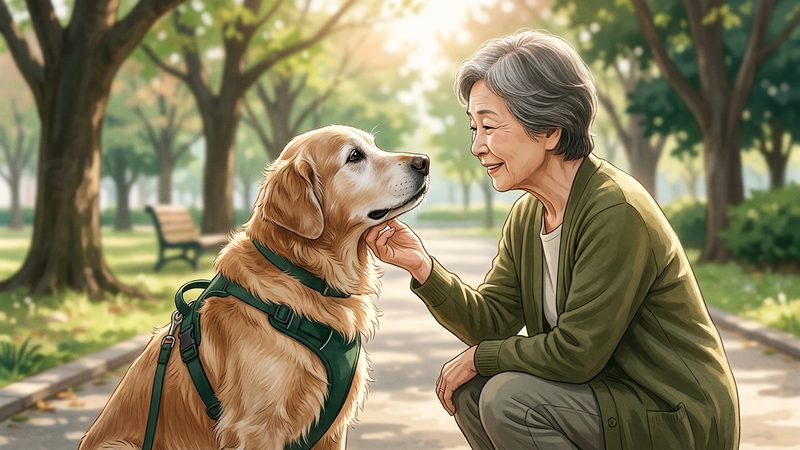 大型犬・犬種別の散歩時間の考え方｜シニア犬のシニア犬 散歩時間