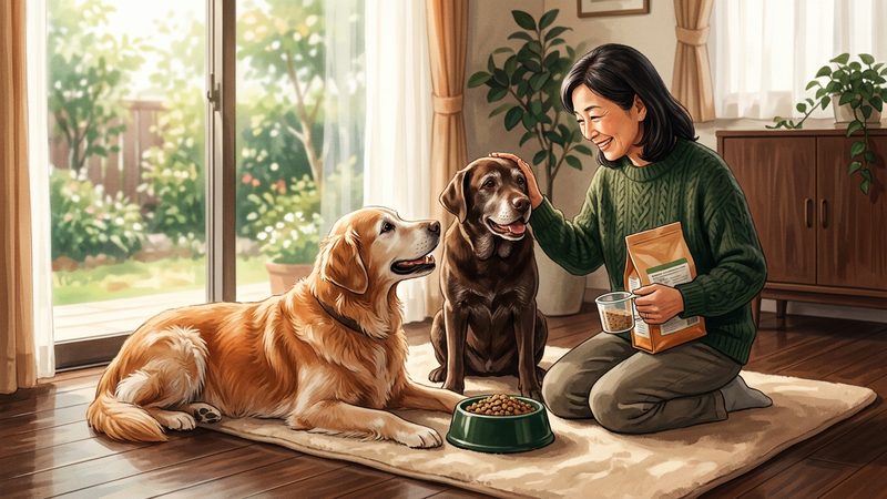 大型犬のシニア犬ダイエット|ゴールデンとラブラドールの注意点|シニア犬のシニア犬 ダイエット フード