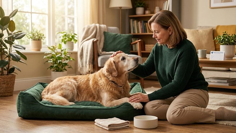 病院に行くべきタイミング|シニア犬の老犬 嘔吐 原因