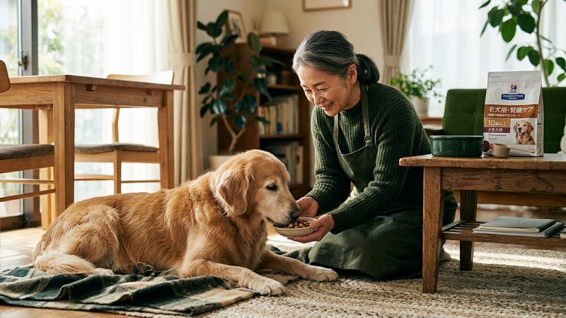大型犬・犬種別の食事管理の注意点|シニア犬の老犬 腎臓病 食事