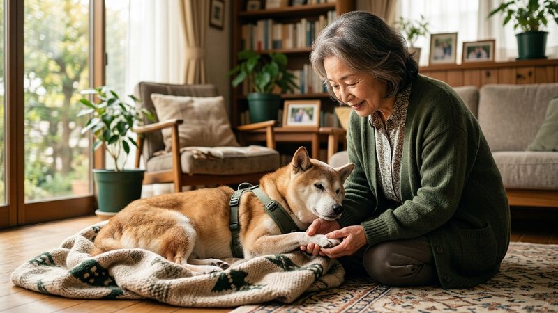 老犬認知症の「末期」とはどんな状態か|シニア犬の老犬認知症 末期症状