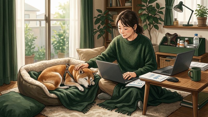 老犬介護と仕事の両立が「こんなに大変」な本当の理由｜シニア犬の老犬 介護 仕事 両立