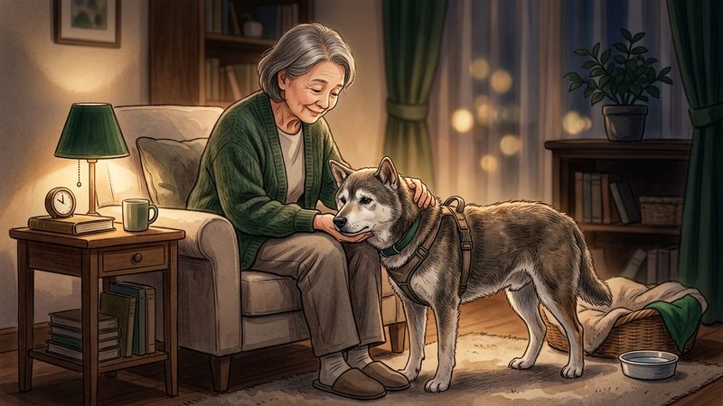 老犬が夜中に徘徊する「本当の原因」5つ|シニア犬の老犬 夜中徘徊