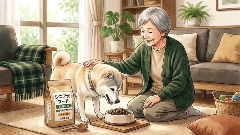 シニア犬フードの選び方|チェックすべき5つのポイント|シニア犬のシニア犬 フード おすすめ