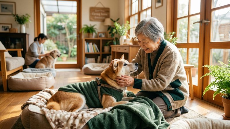 老犬介護施設を選ぶときに確認したい5つのポイント|シニア犬の老犬 介護施設