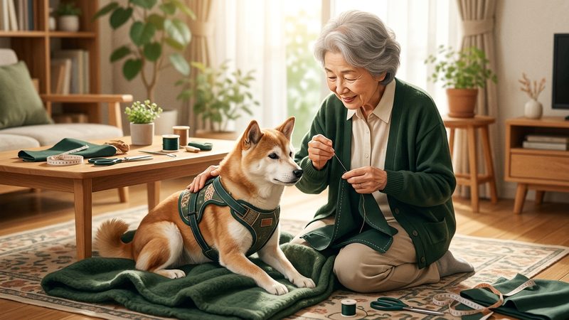 老犬介護ハーネスを手作りする5つの方法|シニア犬の老犬 介護ハーネス 手作り