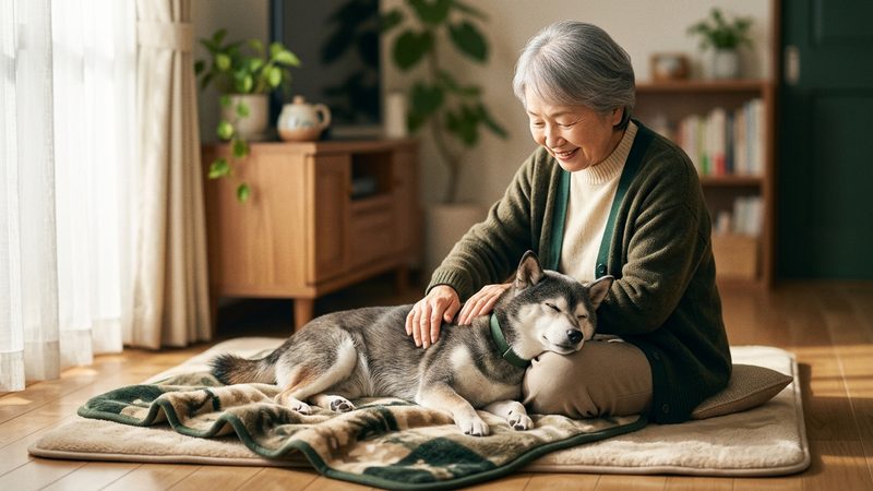 老犬マッサージの正しいやり方｜5ステップで安全にケア｜シニア犬の老犬 マッサージ
