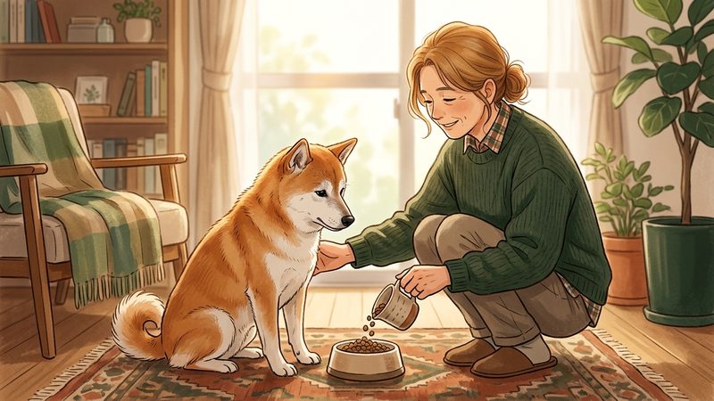 シニア犬のご飯の量と回数｜年齢・体型別の考え方｜シニア犬のシニア犬 ご飯