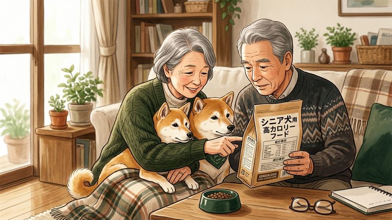 高カロリーフード選びで失敗しないために「成分表示」で確認すべきこと|シニア犬のシニア犬 高カロリー フード
