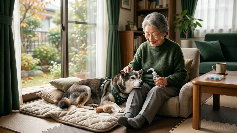 場面別|老犬の介護に必要なもの12選|シニア犬の老犬 介護 必要なもの