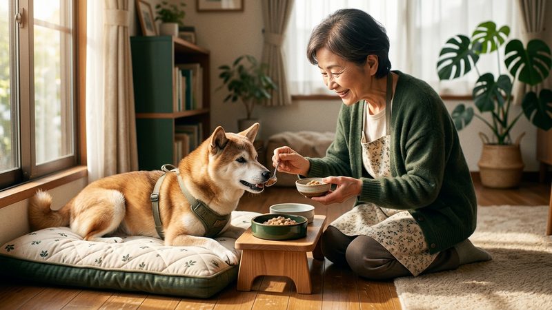 老犬の食事の食べさせ方|5つの実践コツ|シニア犬の老犬 食事 食べさせ方