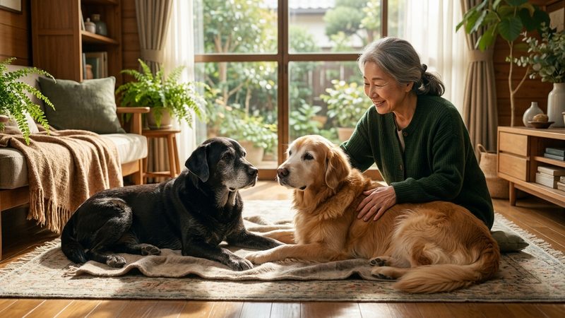 こんな症状が出たら受診を|両犬種に共通する危険サイン|シニア犬のラブラドール ゴールデン違い