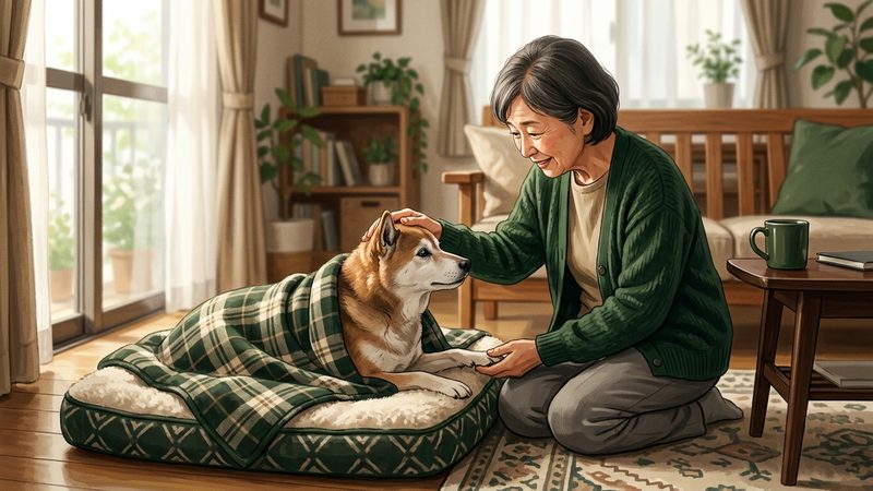 こんな症状が出たら、すぐに動物病院へ|シニア犬の介護 老犬