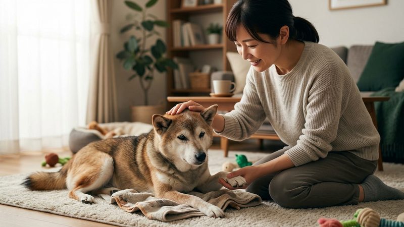 限界を感じたら試したい、今日からできる対処法|シニア犬の老犬 介護 ノイローゼ