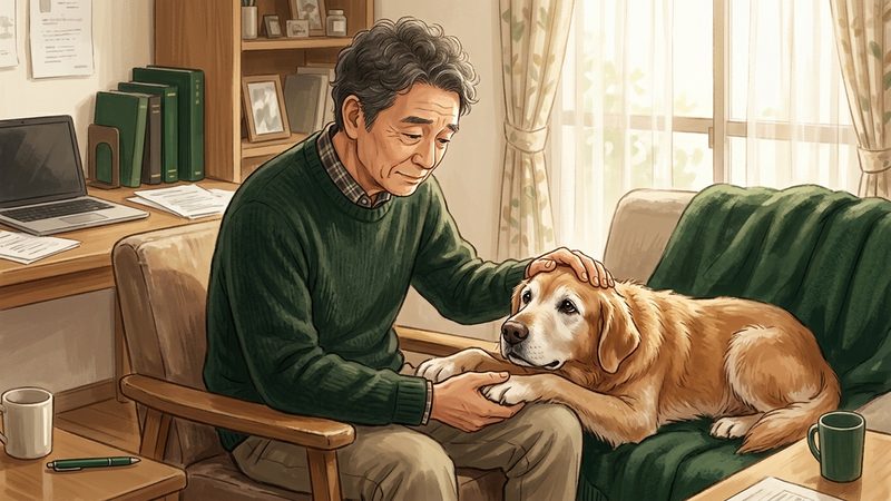 「もう限界」を感じたら——仕事を休むべきタイミング｜シニア犬の老犬 介護 仕事 両立