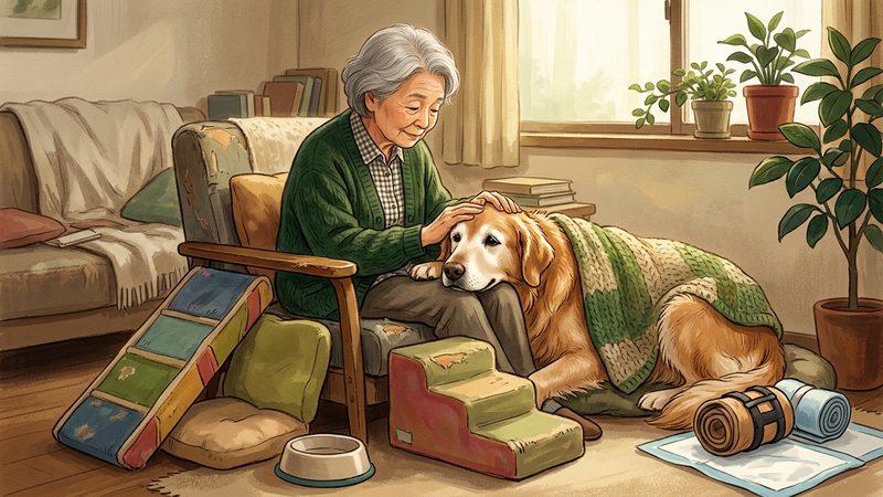 手作りで対応しきれない時に相談すべきサイン|シニア犬の老犬 介護用品 手作り