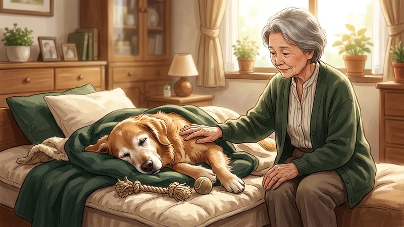 こんな時は受診を|マッサージを中止すべきサイン|シニア犬の老犬 マッサージ 寝たきり