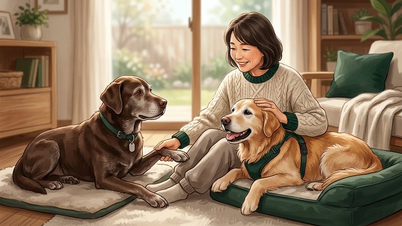 ラブラドールとゴールデン、老犬期のケアで押さえたい違いと注意点|シニア犬のラブラドール ゴールデン違い