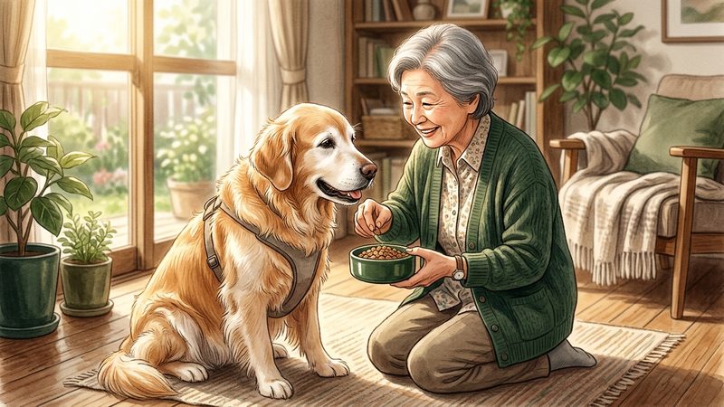 大型犬のシニアフード選び|犬種別の注意点|シニア犬のシニア犬 フード おすすめ