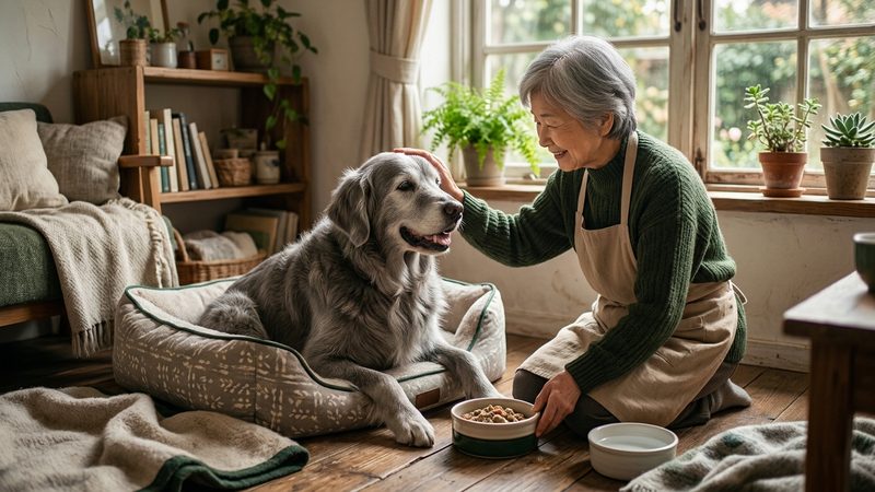 大型犬のごはん管理｜ゴールデン・ラブラドール・ハスキーの注意点｜シニア犬のシニア犬 ごはん