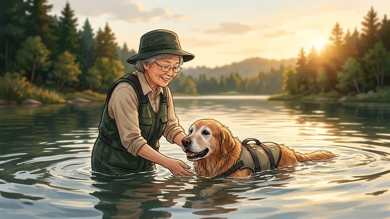 大型犬・犬種別の注意点｜ゴールデンレトリバーとラブラドールに伝えたいこと｜シニア犬の老犬 遊泳運動