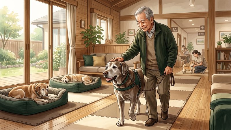 大型犬・犬種別の施設選びで気をつけること|シニア犬の老犬 介護施設